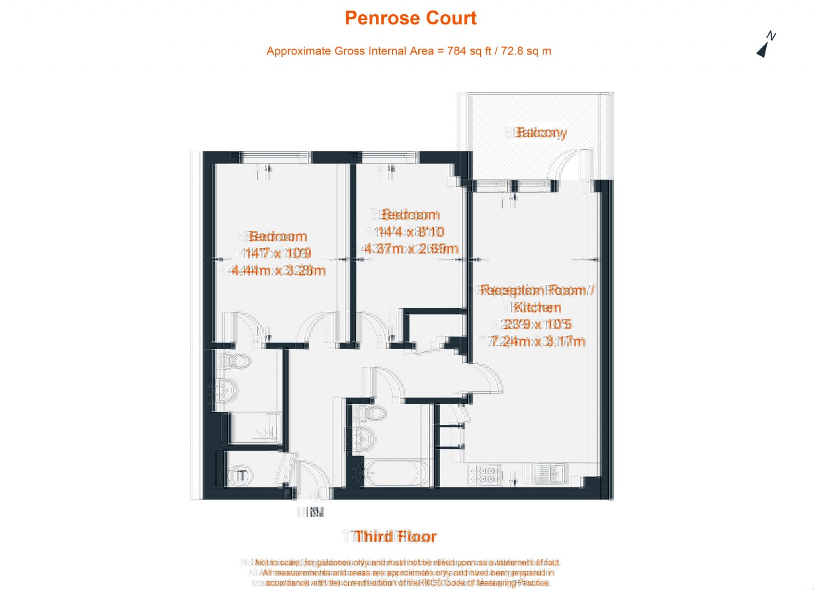 Floorplan for Boundaries Road, London, SW12