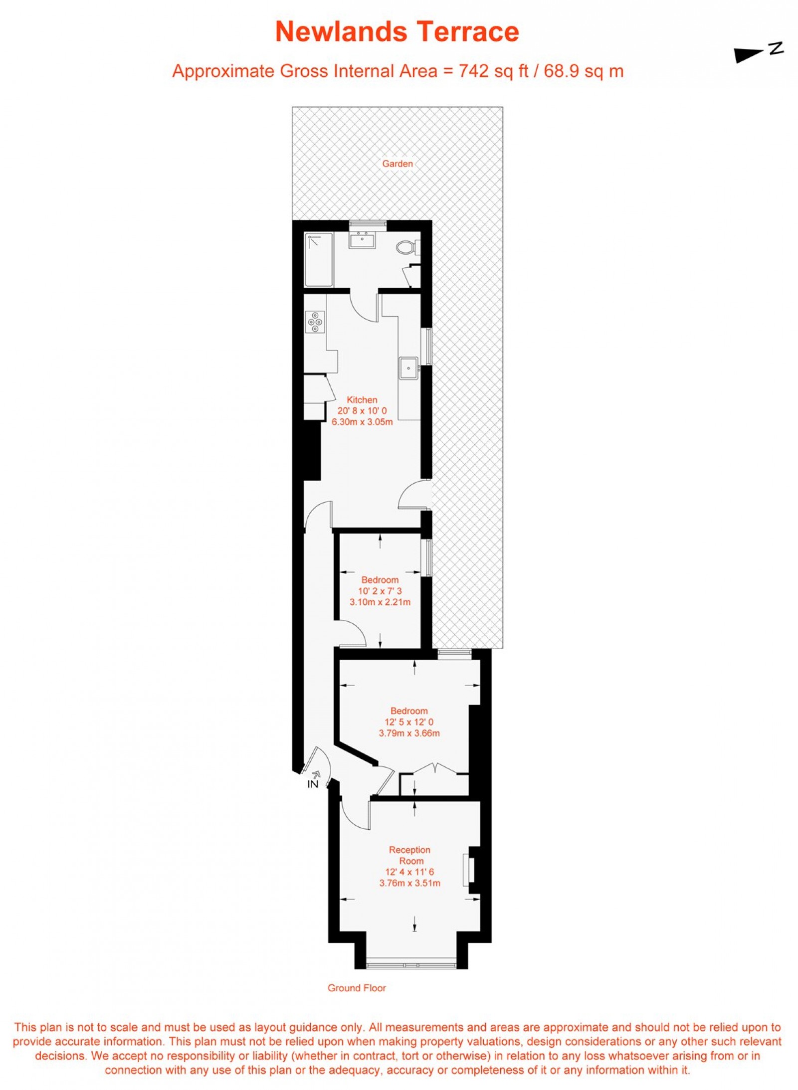 Floorplan for Queenstown Road, Battersea, SW8