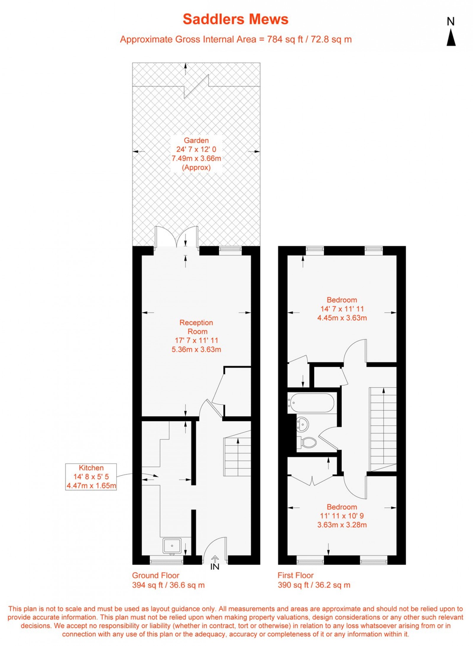 Floorplan for Saddlers Mews, Vauxhall, SW8