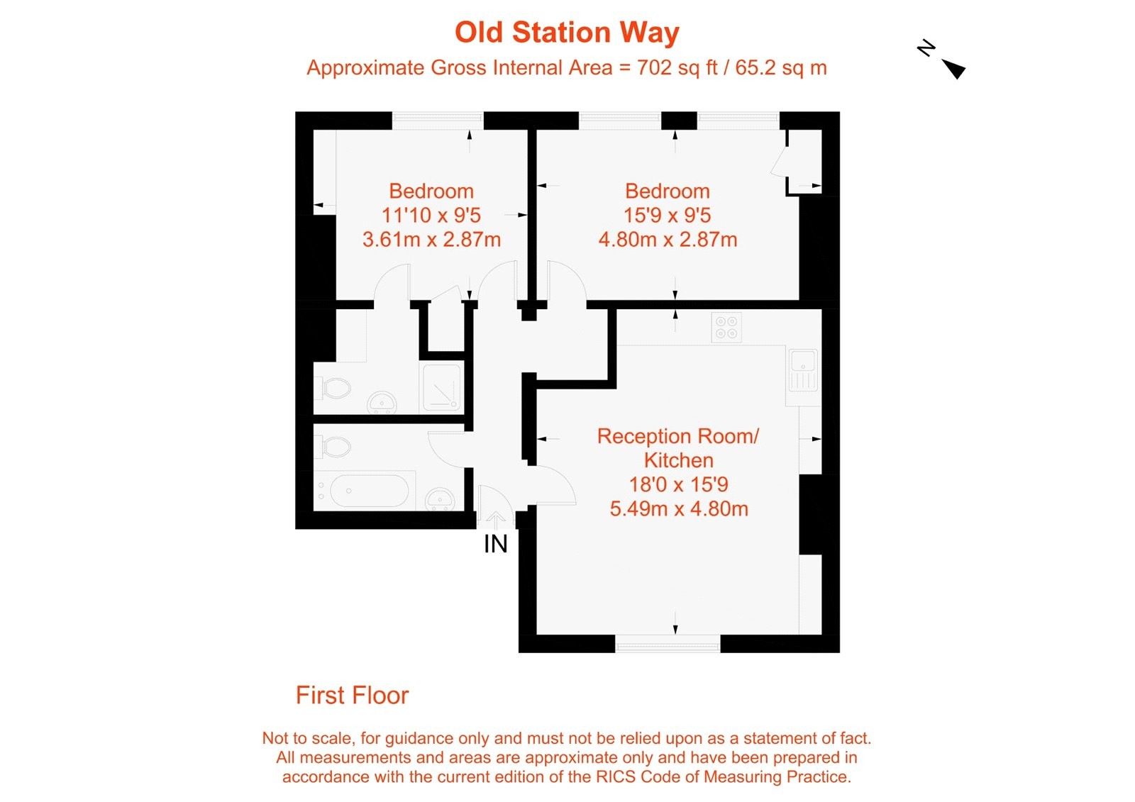 Floorplan for Old Station Way, London, SW4