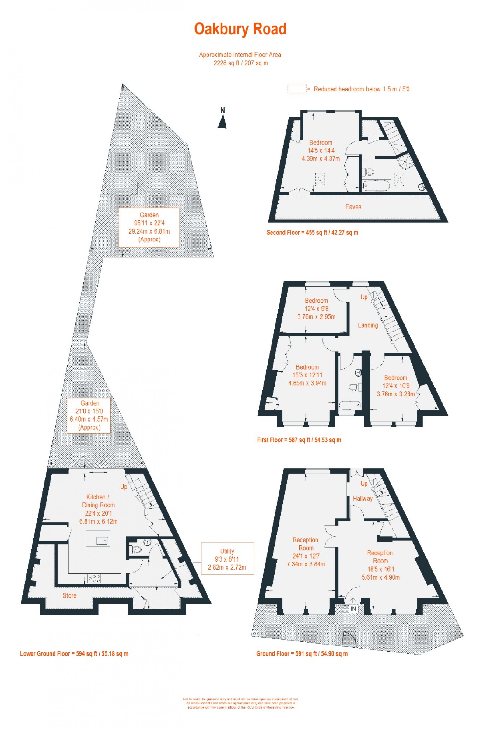 Floorplan for Oakbury Road, Fulham, SW6