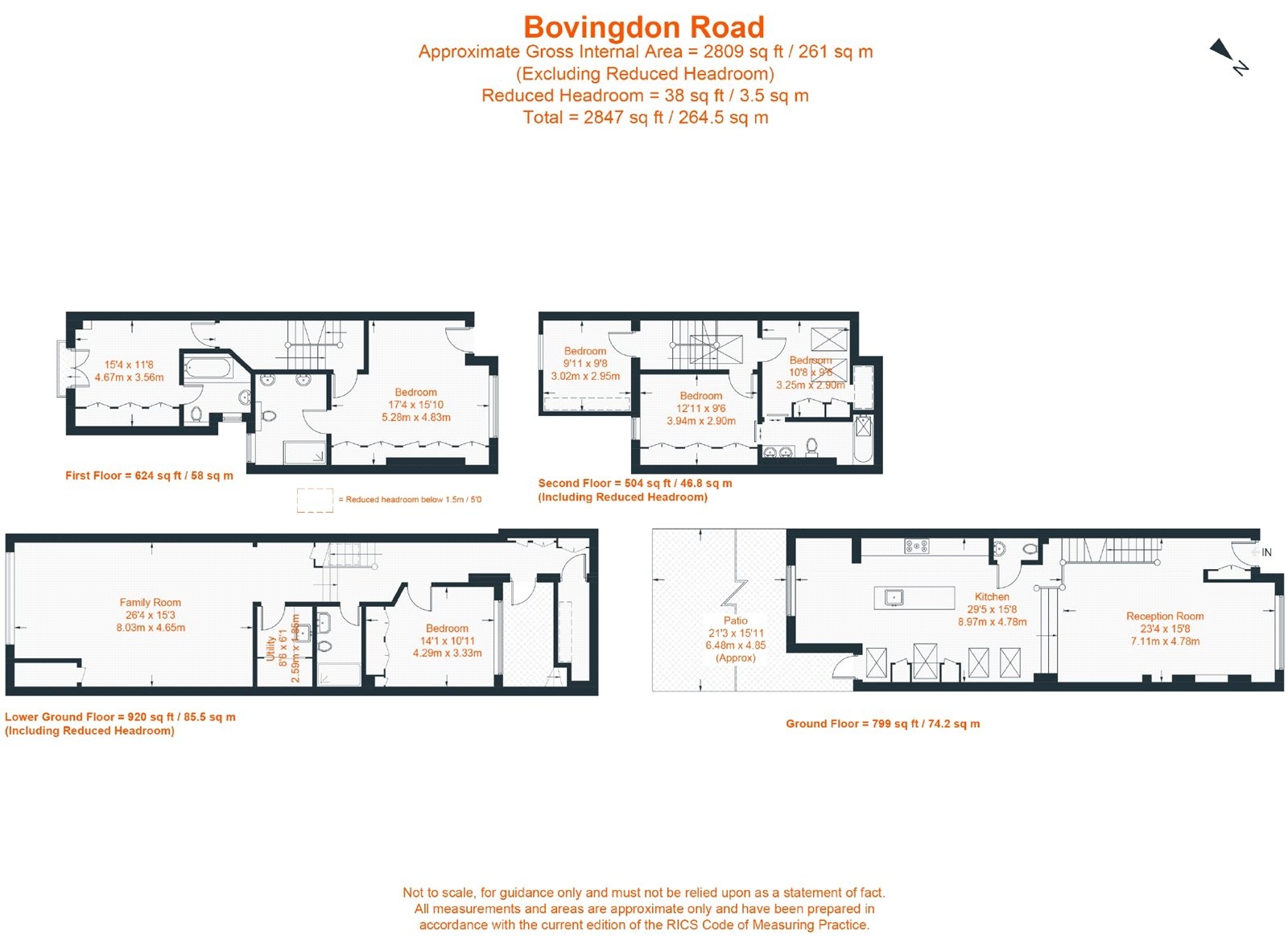 Floorplan for Bovingdon Road, Fulham, SW6