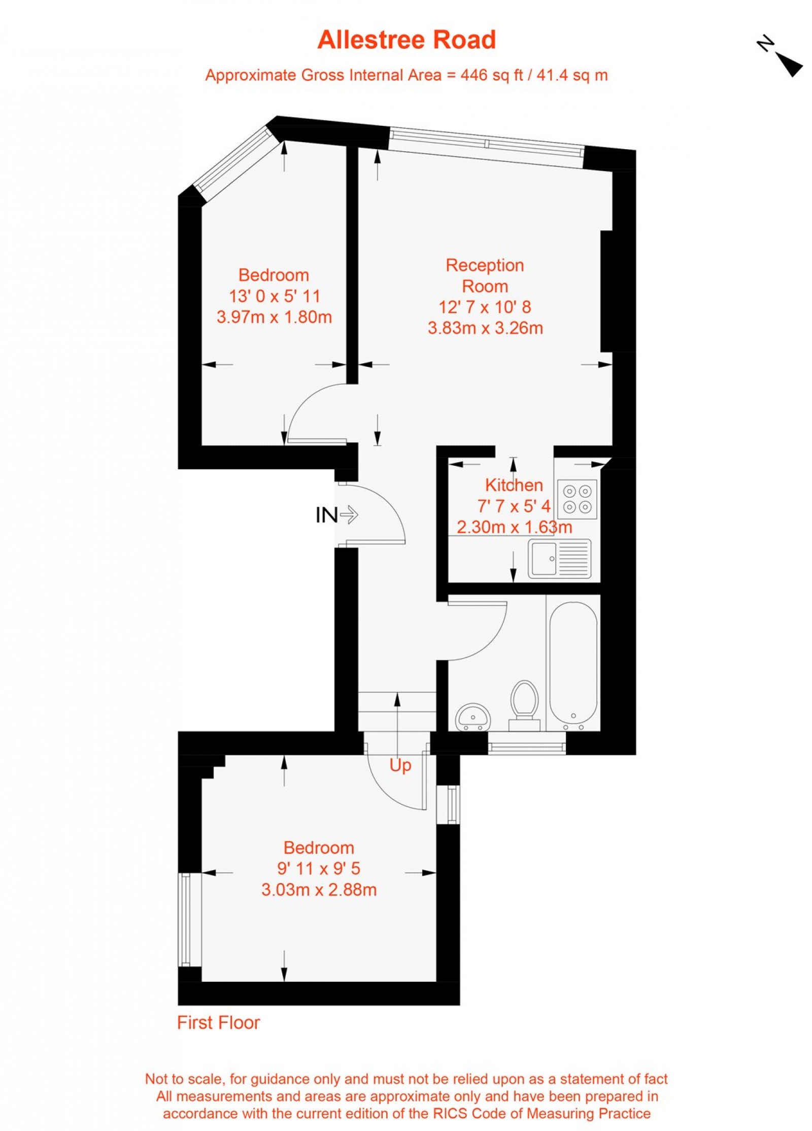 Floorplan for Allestree Road, Fulham, SW6