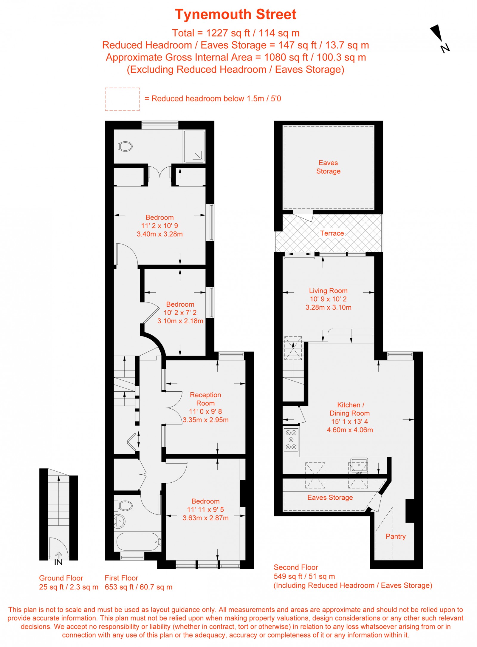 Floorplan for Tynemouth Street, London, SW6