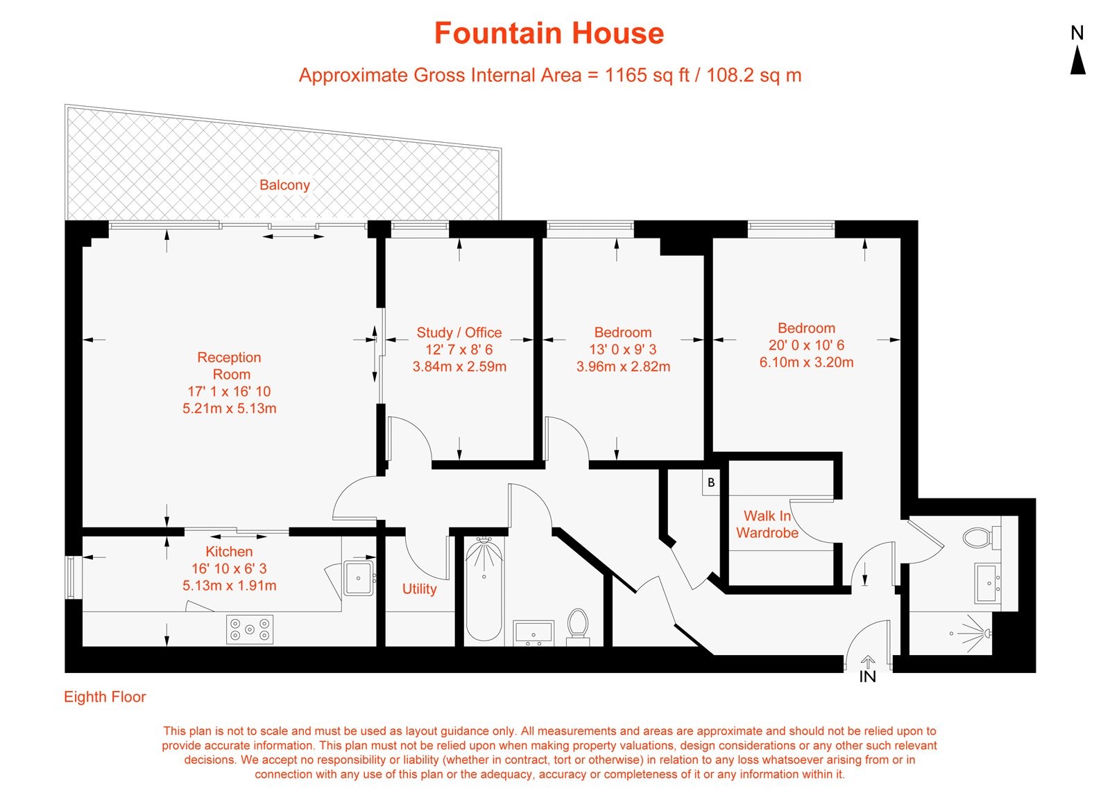 Floorplan for The Boulevard, London, SW6