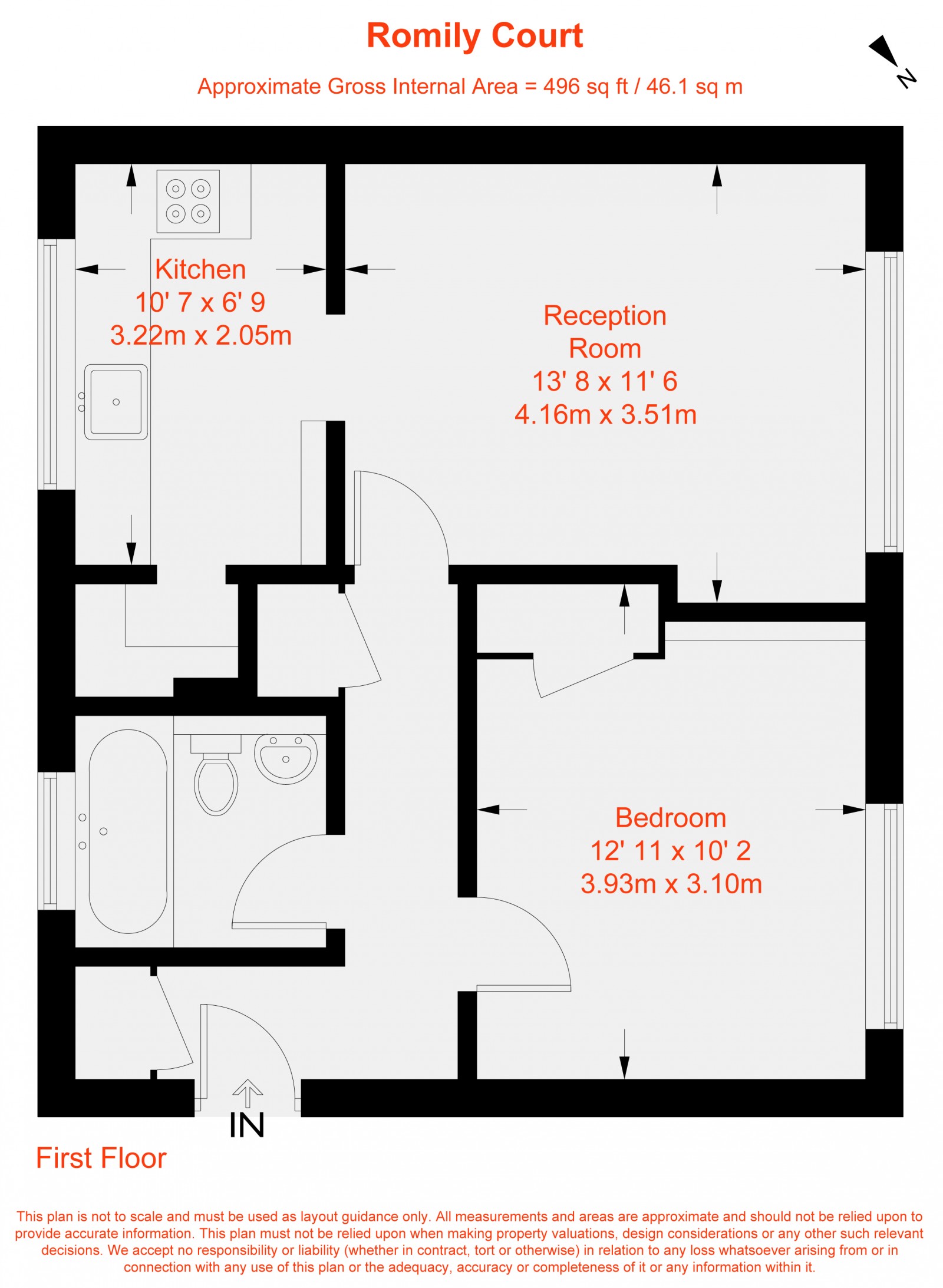 Floorplan for Landridge Road, Fulham, SW6